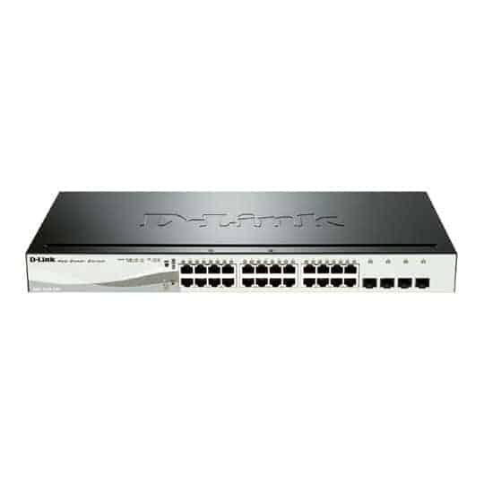 D-Link 24 PoE Port 10/100/1000 Base-T port with 4x SFP ports